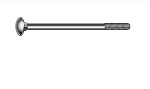 Engine Pan & Hood Board Bolt Short
